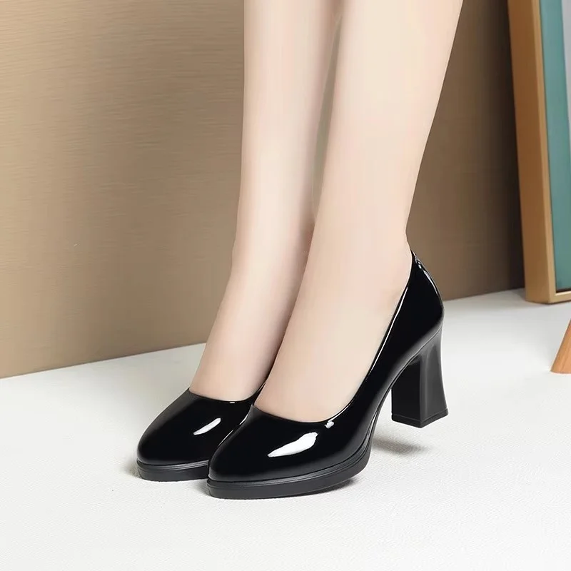 5cm 7cm Comfortable Breathable - Court Heel Pointed review and price