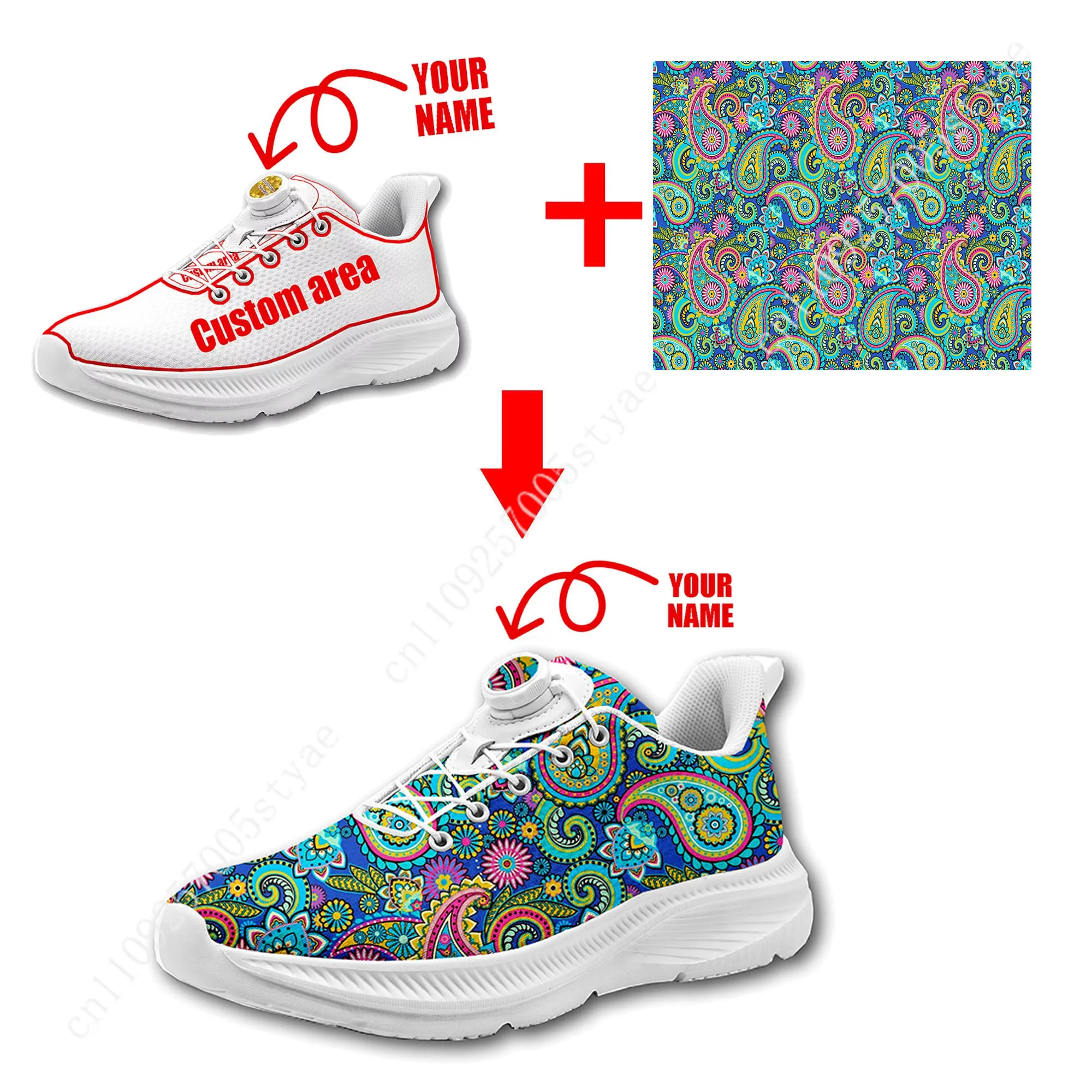 Bohemian Mandala Floral Print  - Women Shoes Sneakers review and price