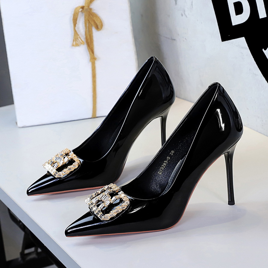 BIGTREE Elegant Pointed Toe Hi - Court Heel Pointed review and price