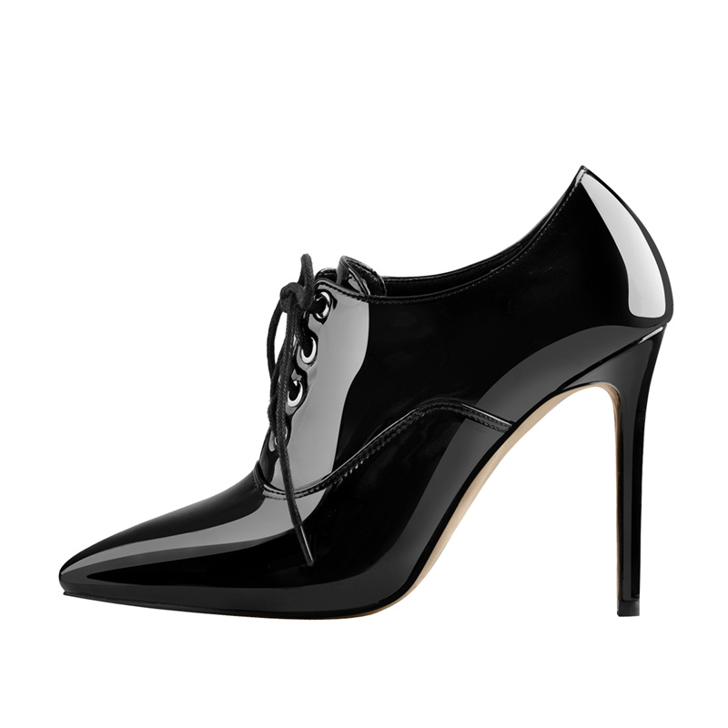 Onlymaker Women Lace Up Vintag - Court Heel Pointed review and price