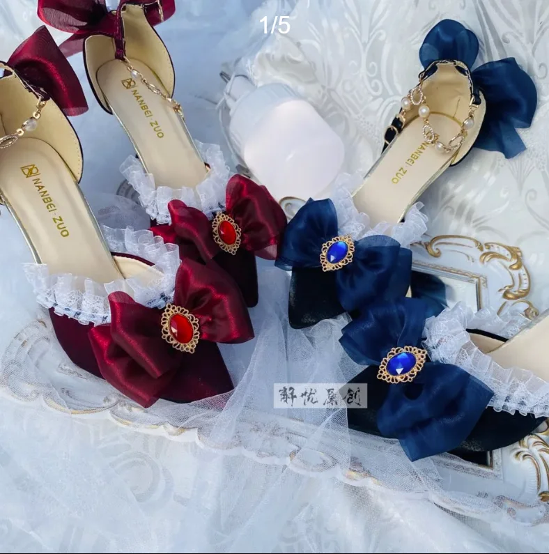 Lolita High Heels Shoes Elegan - Court Heel Pointed review and price