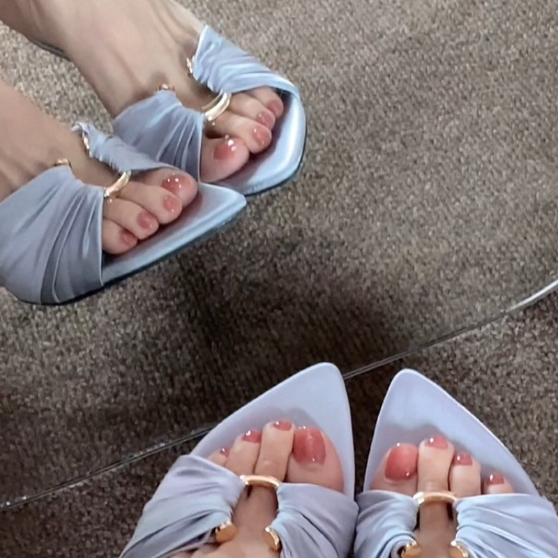 Summer New Fashion Open-Toe Fl - Wide Fit Heels review and price