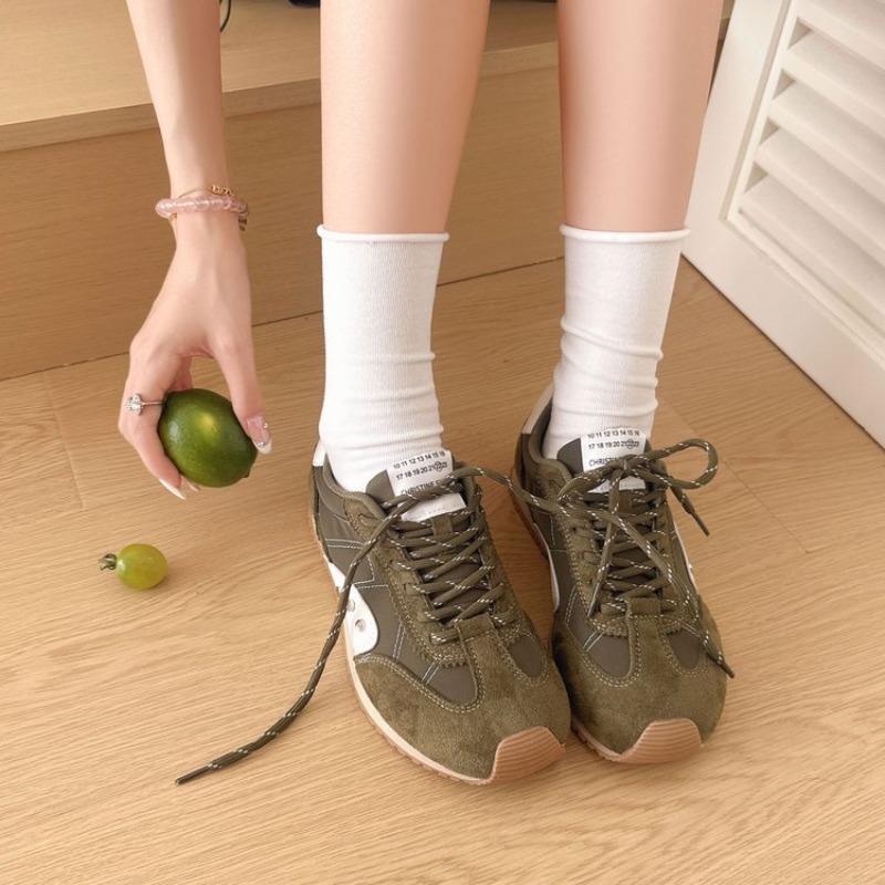 Retro Color Block Sneakers Wom - Women Shoes Sneakers review and price