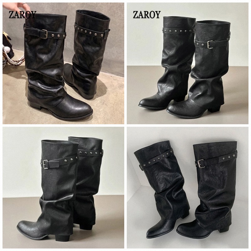 ZAROY Wide-Calf Knee-High Boot - Wide Fit Heels review and price