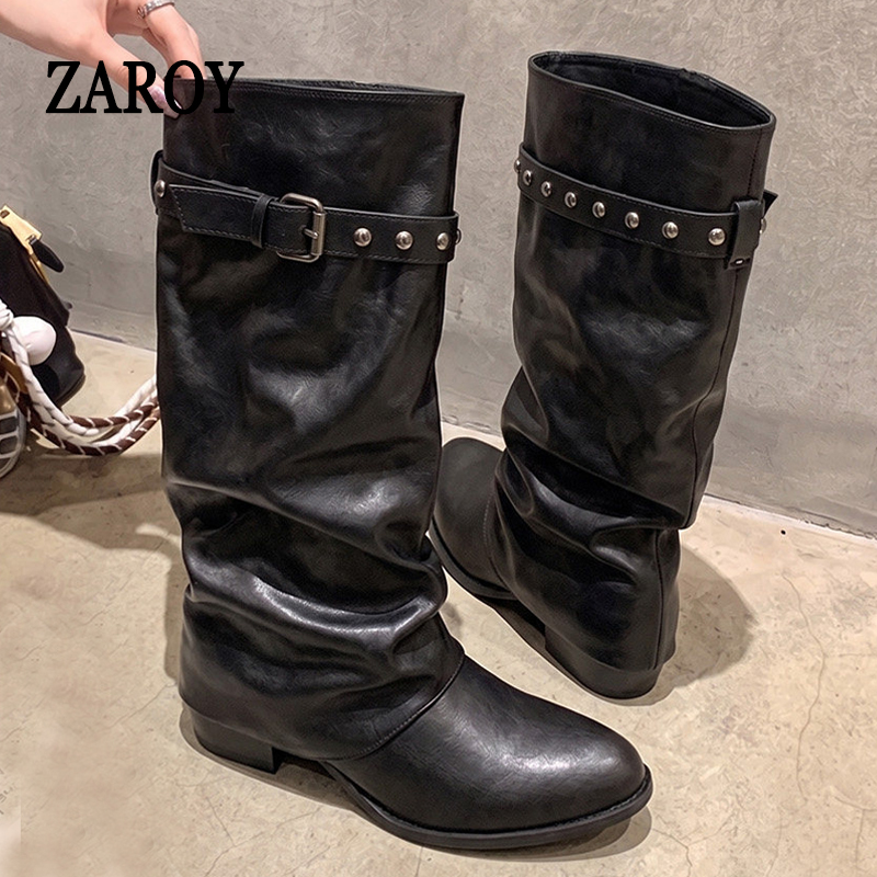 ZAROY Wide-Calf Knee-High Boot - Wide Fit Heels review and price