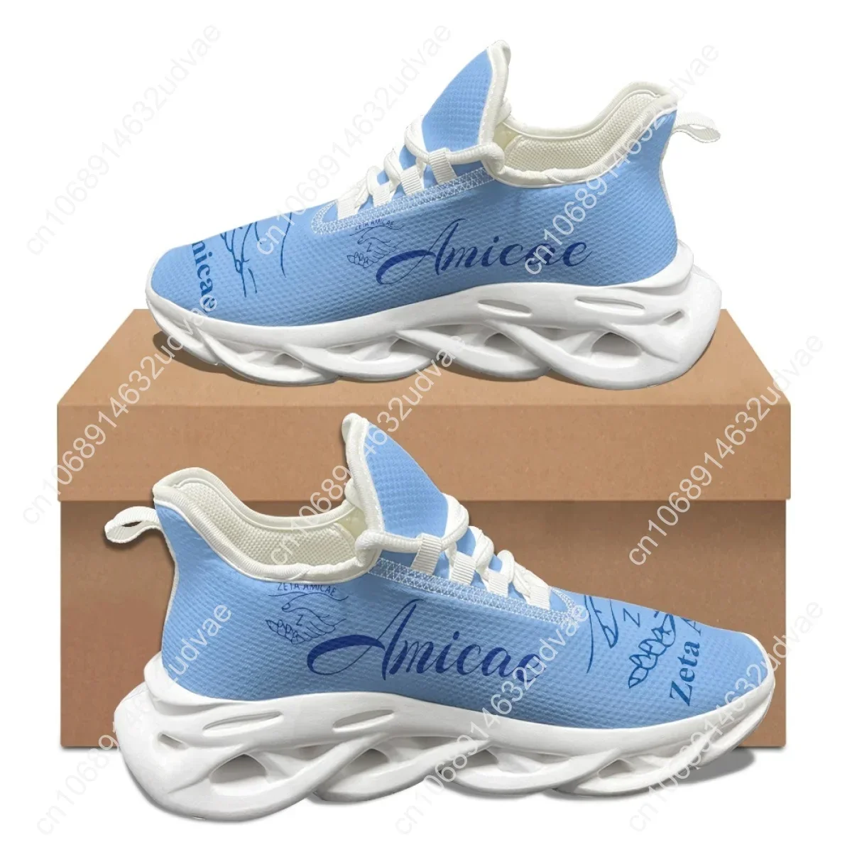 Zeta Amicae New Trend 3D Print - Mesh Sneaker Women review and price