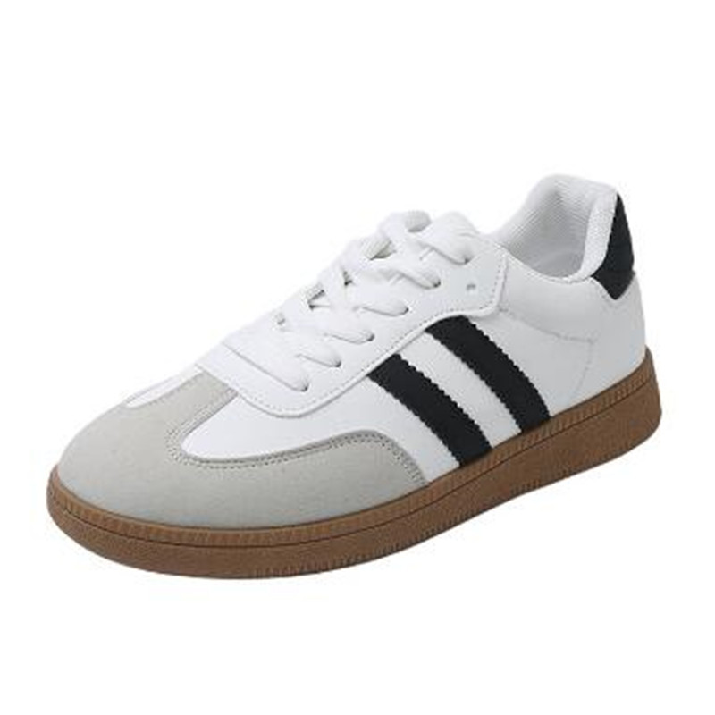 New Retro Round Head Soft Leat - Women Shoes Sneakers review and price
