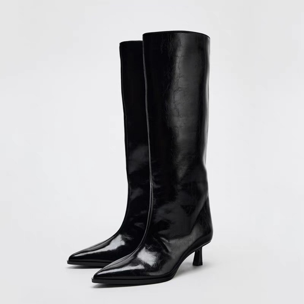 2026 Wide Boot Tube Pointed To - Wide Fit Heels review and price