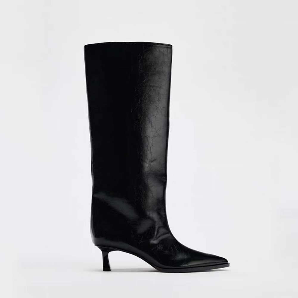 2026 Wide Boot Tube Pointed To - Wide Fit Heels review and price