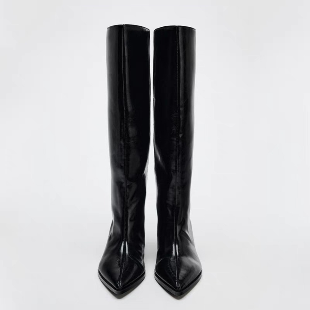 2026 Wide Boot Tube Pointed To - Wide Fit Heels review and price